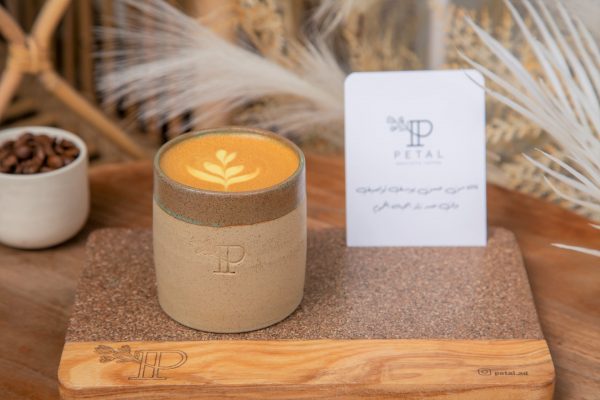 saffron latte
