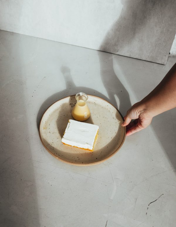 saffron milk cake-min